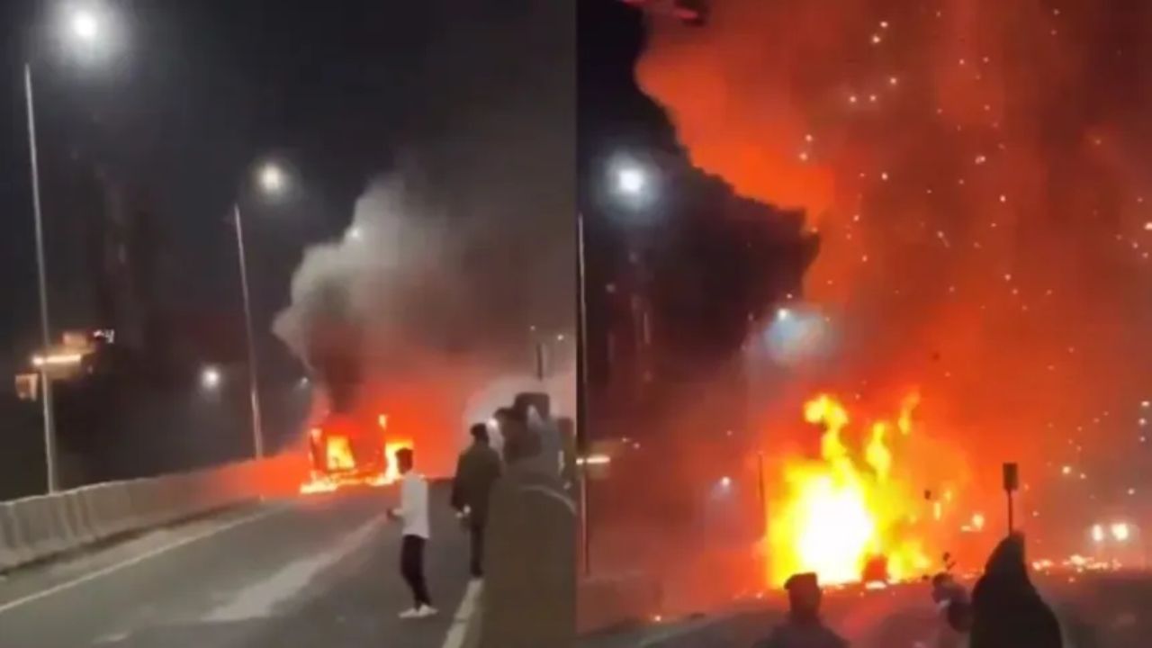 Blast in Ambulance Video